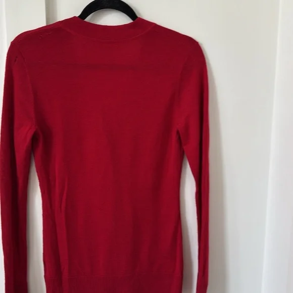 Tory Burch Red Cardigan Size XS - Picture 5 of 10